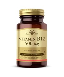En uygun fiyatlarla Solgar Vitamin B12 500 Mcg 50 Kapsül