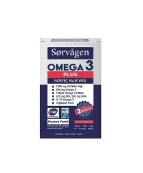 En uygun fiyatlarla Sorvagen Omega 3 Plus Norveç Balık Yağı 60 Kapsül
