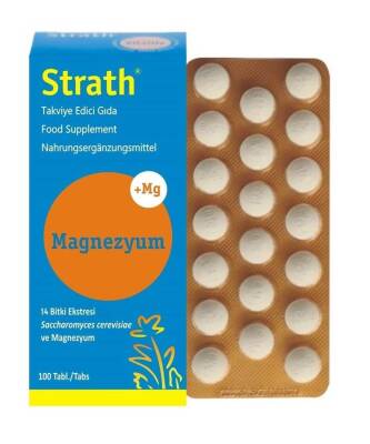 Strath Magnezyum 0,5 Gr 100 Tablet