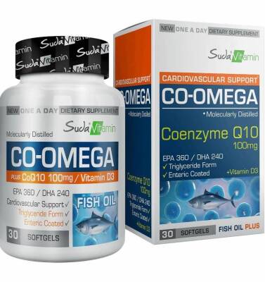 Suda Vitamin Co-Omega 30 Kapsül