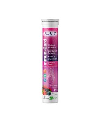 Suda Vitamin Immun-Gard Red Fruit 20 Efervesan Tablet