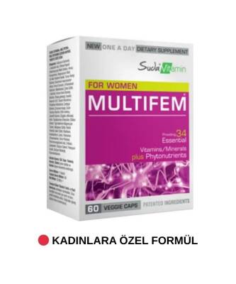 Suda Vitamin Multifem For Women 60 Kapsül