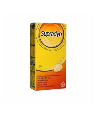 Supradyn Koenzim Q10 30 Efervesan Tablet