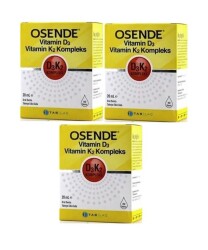 En uygun fiyatlarla Tab Osende D3k2 Kompleks Damla 20 ML x 3 Adet