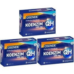 En uygun fiyatlarla Tab Osende Koenzim Qh Ubikonol 100 Mg 30 Kapsül x 3 Adet