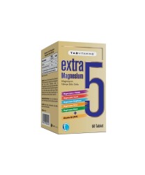 Tabvitamins Extra5 Magnesium 60 Kapsül