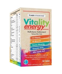 Tabvitamins Vitality Energy 60 Tablet