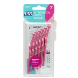 Tepe İnterdental Brush Angle Arayüz Firçasi Pembe 0,4 Mm 6'li Paket Size 