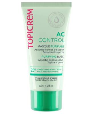 Topicrem AC Purifying Mask 50 ml Yüz Maskesi