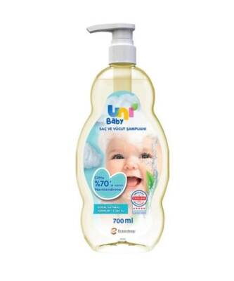 Uni Baby Saç ve Vücut Şampuanı 700 ML