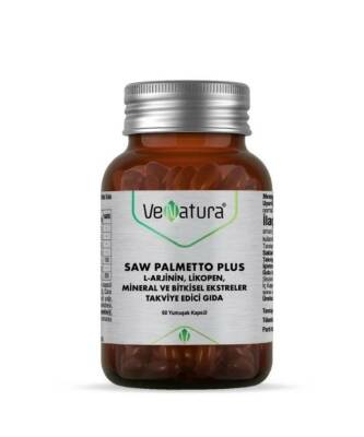 Venatura Saw Palmetto Plus L-Arjinin Likopen Mineral 60 Kapsül