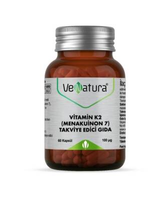 Venatura Vitamin K2 (Menakuinon) 60 Kapsül