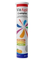 En uygun fiyatlarla Vitagil Complex Vitamin C D Çinko 20 Efervesan Tablet