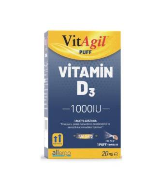 Vitagil Puff Vitamin D3 1000 IU 20 ML