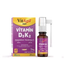 Vitagil Puff Vitamin D3K2 Sprey 20 ML