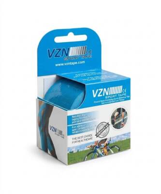 Vzn 5cm x 5m Kinesio Sporcu Bandı Mavi