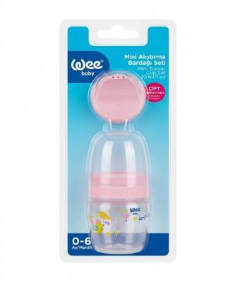 Wee Baby 778 Mini PP Alıştırma Bardağı Seti - Pembe