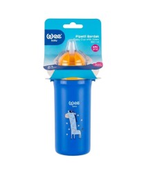 Wee Baby 896 Pipetli Bardak 300 ml Mavi