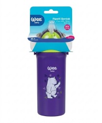 Wee Baby 896 Pipetli Bardak 300 ml Mor
