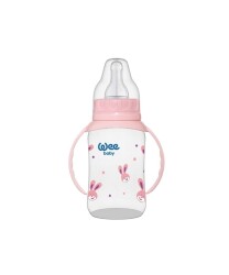 Wee Baby 744 PP Biberon Kulplu 150 ml - Pembe