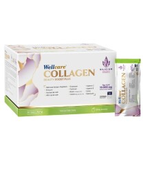 En uygun fiyatlarla Wellcare Collagen Beauty Boost Plus 10.000 mg Elma Aromalı 30 Saşe