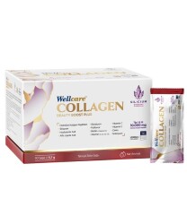 Wellcare Collagen Beauty Boost Plus 10.000 mg Nar Aromalı 30 Saşe