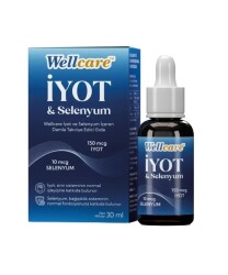 Wellcare iyot Selenyum Oral Damla 30 ml
