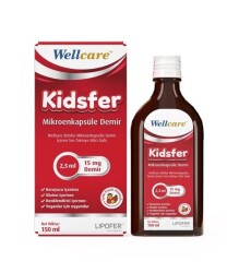 En uygun fiyatlarla Wellcare Kidsfer Şurup 150 ml