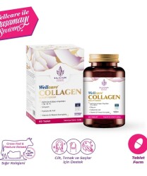 En uygun fiyatlarla Wellcare Kolajen Cilt 1250 mg 60 Tablet