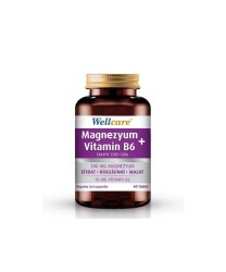Wellcare Magnezyum Vitamin B6 60 Tablet