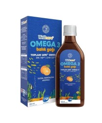 En uygun fiyatlarla Wellcare Omega 3 Mandalina Aromalı 150 ml Şurup