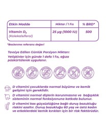 Wellcare Vitamin D3 1000 IU 5 ML