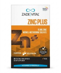 Zade Vital Çinko Plus 30 Kapsül