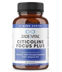 En uygun fiyatlarla Zade Vital Citicoline Focus Plus 60 Kapsül
