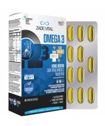 Zade Vital Premium Omega 3 Balık Yağı 45 Kapsül